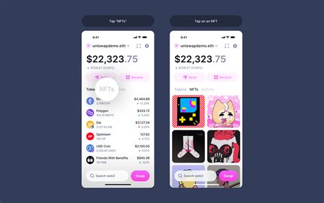 How To View An NFT Collection In The Uniswap Wallet Uniswap Labs
