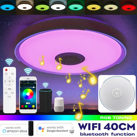 Bb Bluetooth Ceiling Light And Speaker Shelly Lighting