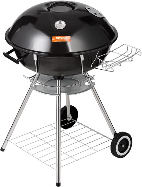 Vevor Barbecue Charbon De Bois Diam Tre Cm Barbecue Rond Sur Pied