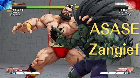 Asase Zangief Street Fighter Youtube