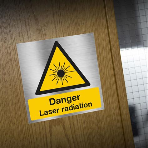 Danger Laser Radiation Sign Signbox