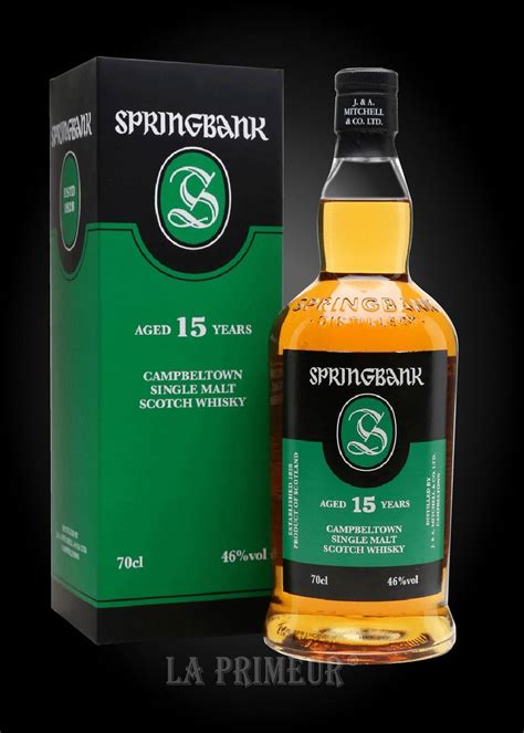 Springbank 15 Yo Single Malt Scotch Whisky La Primeur