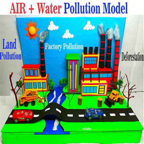 how to make science model demonstrating air and water pollution ...