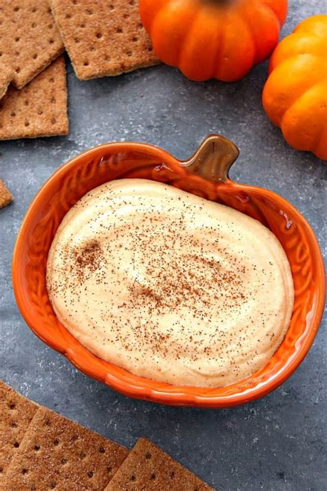 Pumpkin Cheesecake Dip Recipe Crunchy Creamy Sweet