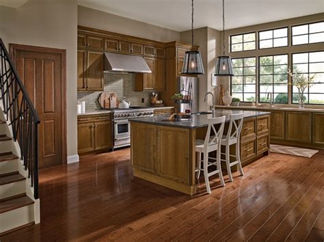 Kraftmaid Husk On Cherry Kitchen Transitional Kitchen Detroit