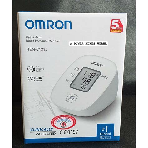 Jual ALAT TENSI DIGITAL OMRON TENSI HEM 7121 J Shopee Indonesia