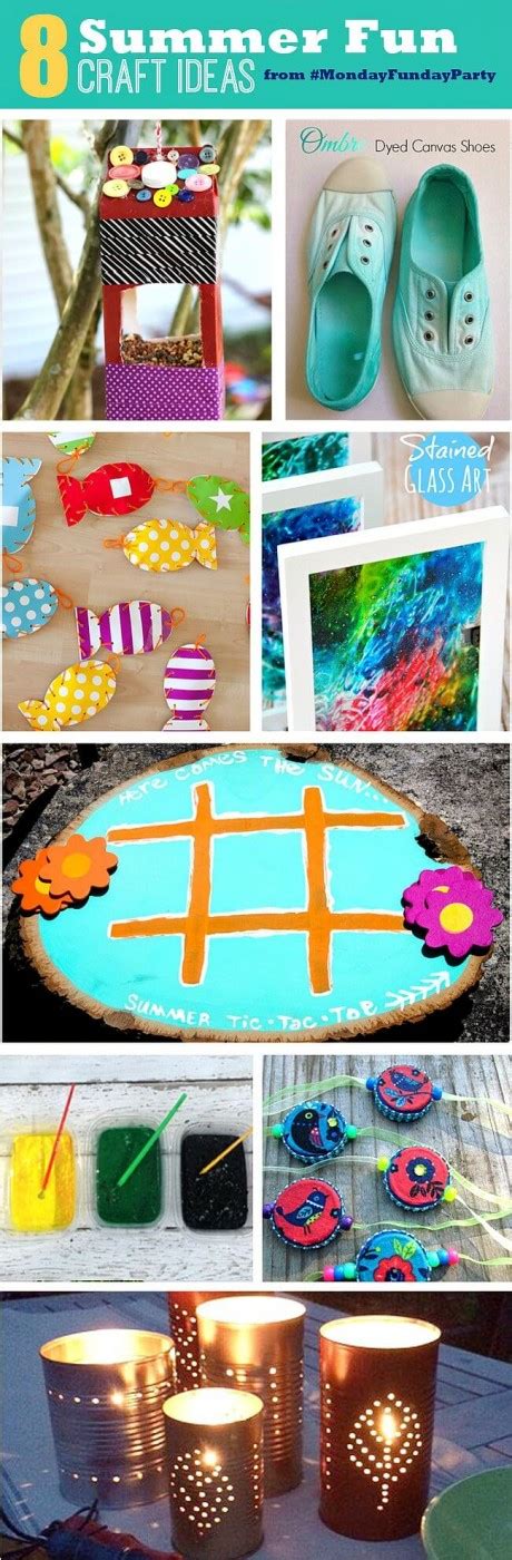 8 Summer Craft Ideas Monday Funday