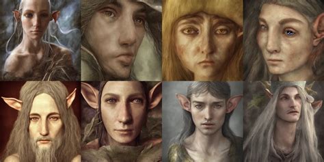 Portrait Of An Elf Art By Brian Froud And Alan Lee Stable Diffusion