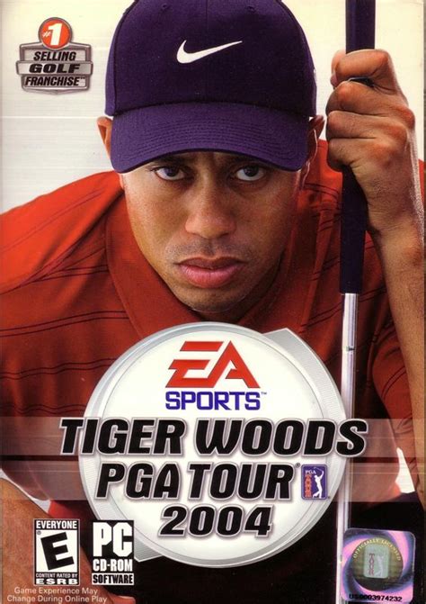 Tiger Woods PGA Tour 2004 (2003) box cover art - MobyGames