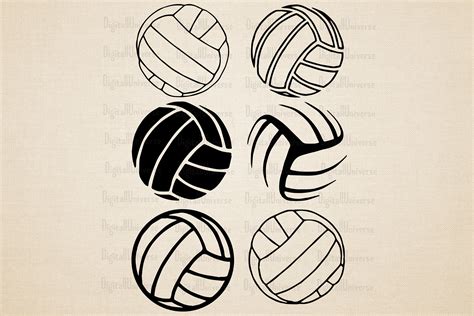 Volleyball Svg Bundle Volleyball Cut File Volleyball Png Etsy