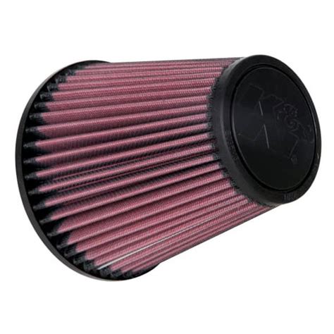 K N Round Tapered Red Air Filter