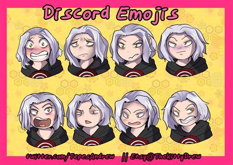 Discord Emoji Pack Hades Emet Selch Ascian Twitch Etsy