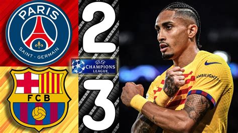 🎥 Psg Vs Barcelona 2 3 Match Review Uefa Champions League Quarter Finals 1st Leg 2023