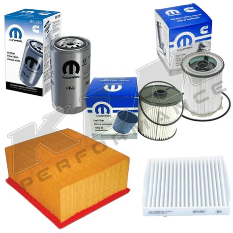 Mopar 2022 To 2024 Ram 67l Cummins Filter Kit · Klm Performance