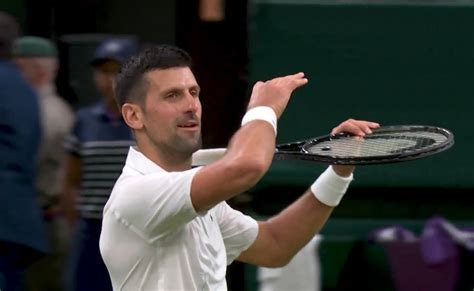 Novak Djokovic Taunted Wimbledon Crowd After Winning Match The Spun