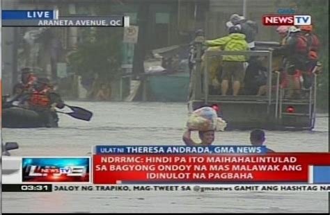 Gma News On Twitter Hindi Pa Maihahalintulad Sa Bagyong Ondoy Ang