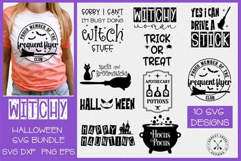 Halloween Sayings SVG Bundle|Witch Sayings Halloween SVG