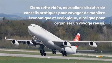 Des astuces pour voyager de manière économique et écologique et des