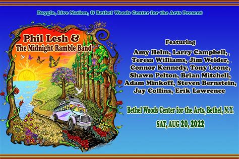 Phil Lesh And The Midnight Ramble Band At Levon Helm Studios Woodstock Ny