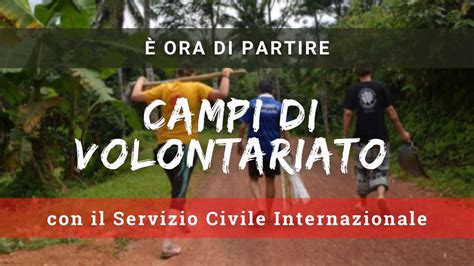 Parti Per Un Progetto Di Volontariato Internazionale Con Sci Italia