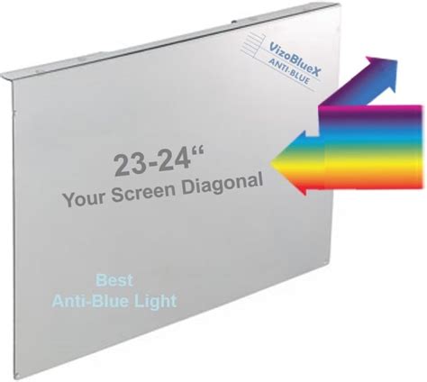 Blue Light Blocking Screen Protector Panel For 23 236 238 24 Inch Diagonal Pc