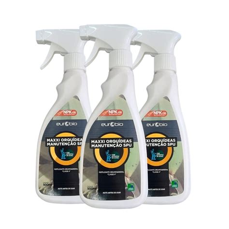 Fertilizante Foliar Maxxi Orqu Deas Manuten O Spu Ml Kit