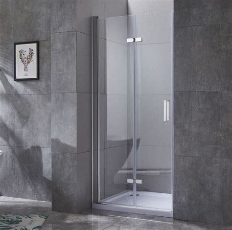 China Semi Frameless Bifold Shower Door Manufacturers Suppliers Good Price Ebath