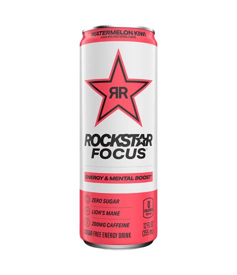 Rockstar Energy Drink Focus Watermelon Kiwi