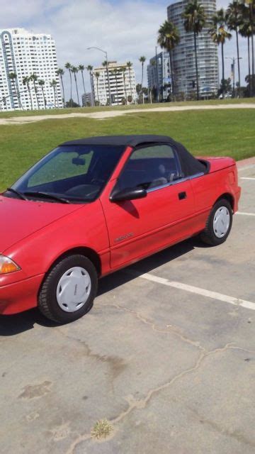 1991 geo metro convertible for sale