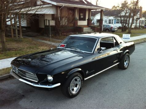 Seller of Classic Cars - 1967 Ford Mustang (Black/Black)