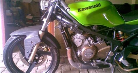 35 Modifikasi Ninja Rr Lampu Bulat Inspirasi Terbaru