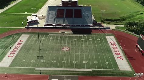 SkyDrone13: Crosby ISD's beautiful Cougar Stadium - ABC13 Houston