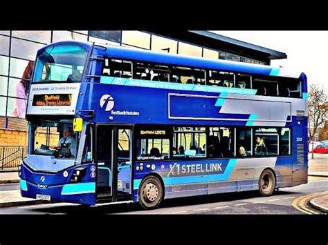 FirstBusRide Route No X1 Maltby Quilter Rd Sheffield Mft Double