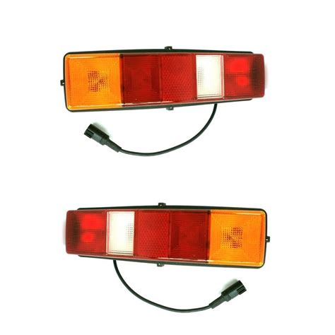 Rear Lights Ford Transit Tail Tipper Lamps Pickup Luton Mk6 1 Pair Left And Right Ebay