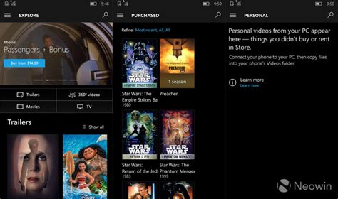 Movies And Tv App Gets A New Look On Windows 10 Pcs And Phones Now