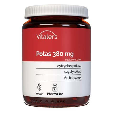 Vitaler S Cytrynian Potasu Mg Kapsu Ek