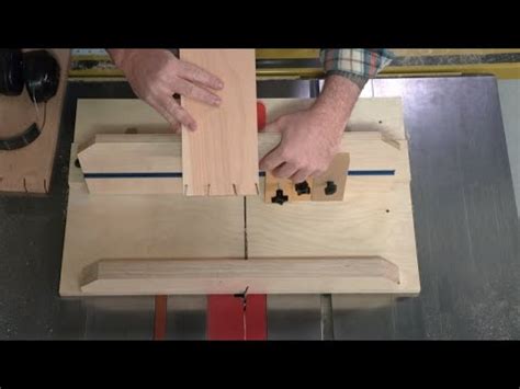 Cut Dovetails On Your Table Saw With This Amazing Sled YouTube