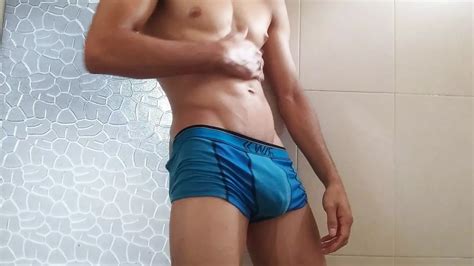 Enjoying My Dick In The Bathroom Alone Gay Amateur Porn Feat