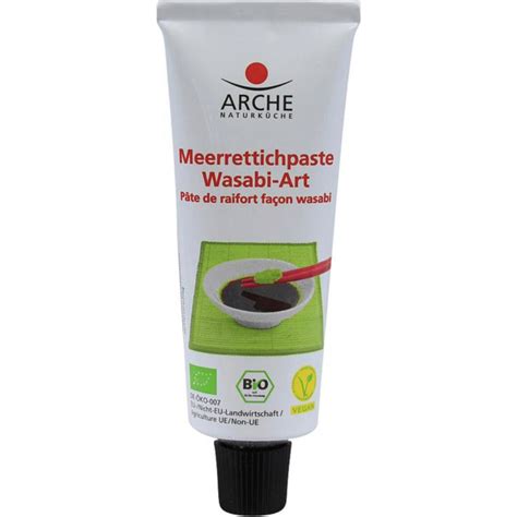 Arche Naturk Che Bio Meerrettichpaste Wasabi Art G Piccantino