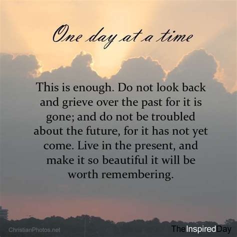 Collection 37 One Day At A Time Quotes And Sayings With Images