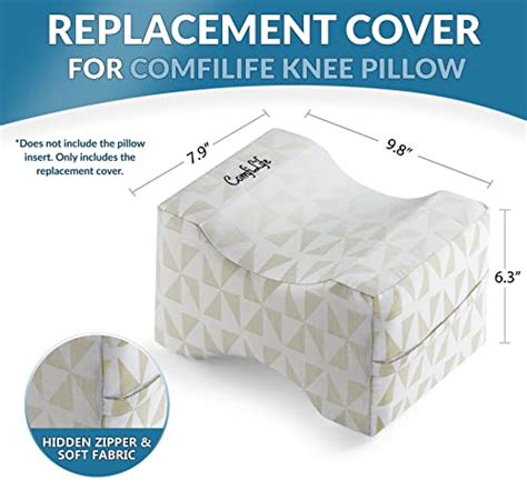 ComfiLife Body Positioner Replacement Copper Infused Knee Pillow Cover