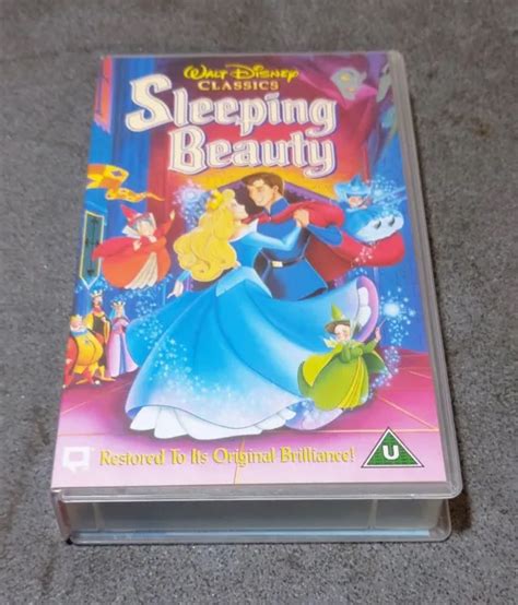 Sleeping Beauty Vhs Video Tape Walt Disney Classics Film Movie