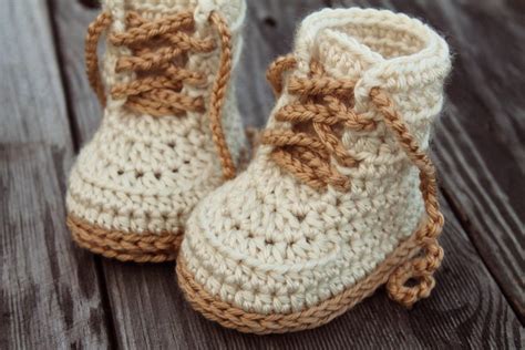 Crochet Shoes Pattern For Baby Boys Combat Boot By Inventorium