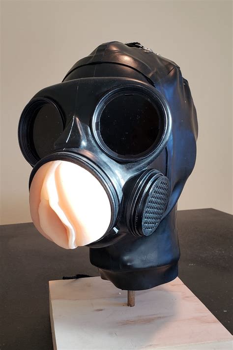 Pussy Gas Mask With Custom Attached Latex Hood Etsy Finland