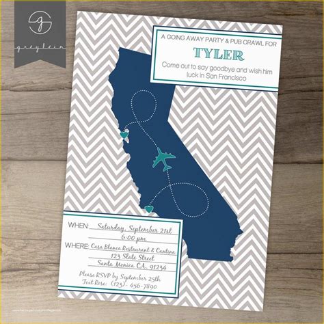 Free Printable Invitation Templates Going Away Party Of Farewell Party Invitation Template 25