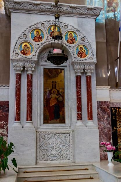 Premium Photo Interior Of The Orthodox Naval Cathedral Of St Nicholas