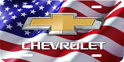 Chevrolet License Plates Tvc Printing