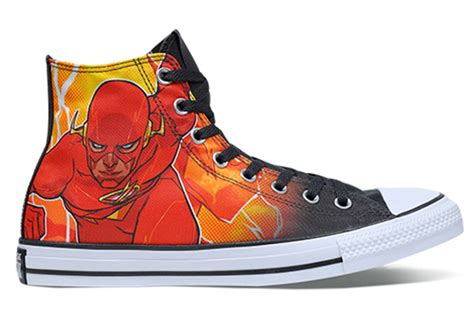 Converse X Dc Comics The Flash American Superhero Chuck Taylor All Star