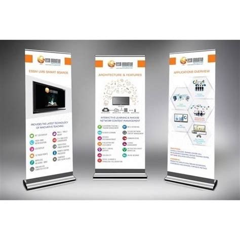 Pvc Advertising Roll Up Banner Stand Size 2 X 5 Feet At Rs 950 In New