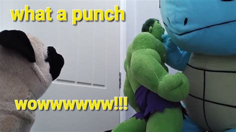 What A Fight Hulk Vs Squirtle Watch Till The End Youtube